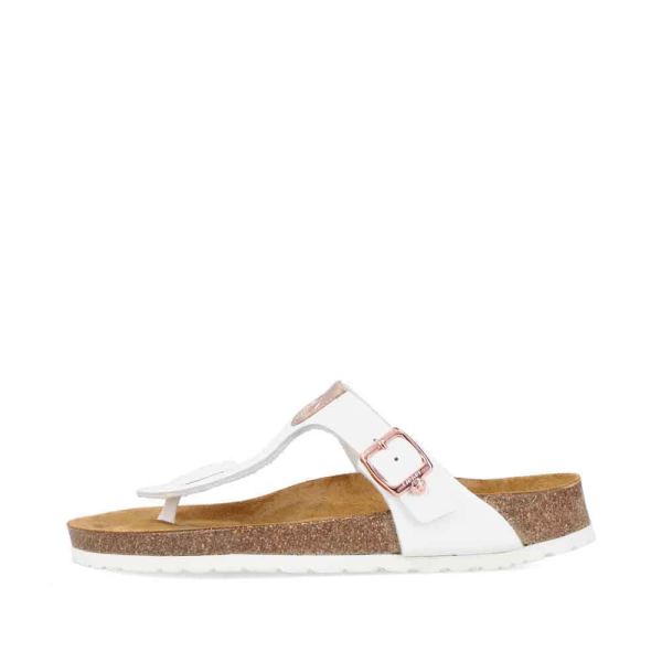 Rieker Women's sandals | Style V8391 Casual Flip Flop - White | Free Delivery