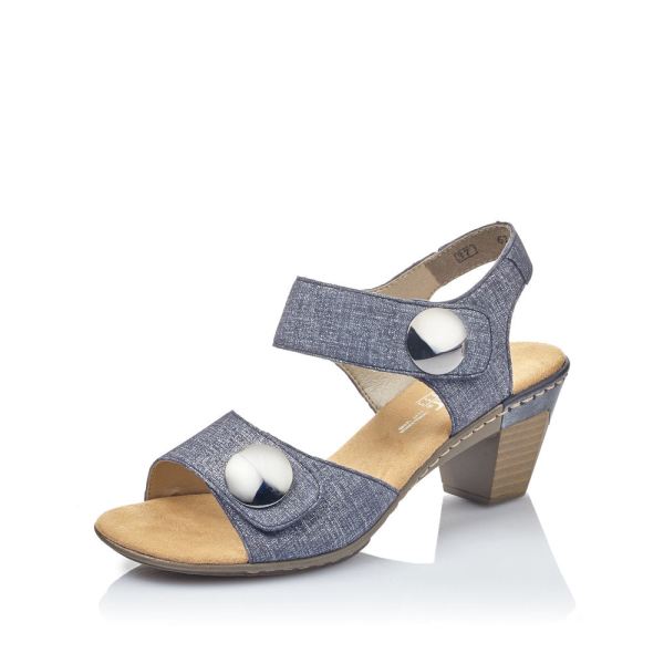 Rieker Women's sandals | Style 67369 Dress Sandal - Blue | Free Delivery