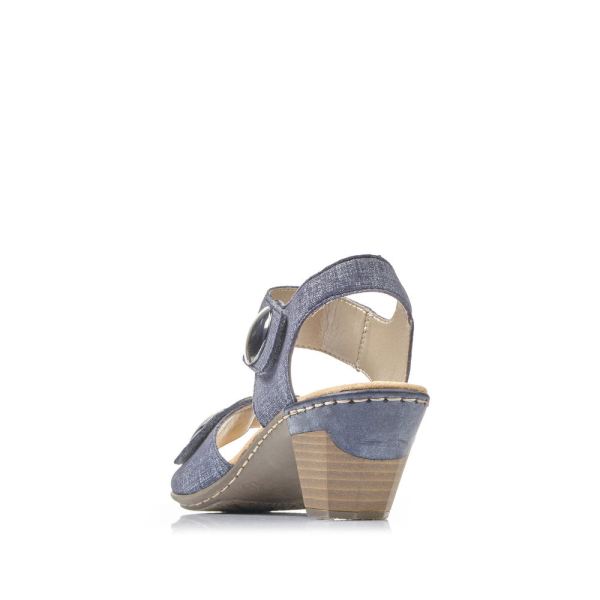 Rieker Women's sandals | Style 67369 Dress Sandal - Blue | Free Delivery
