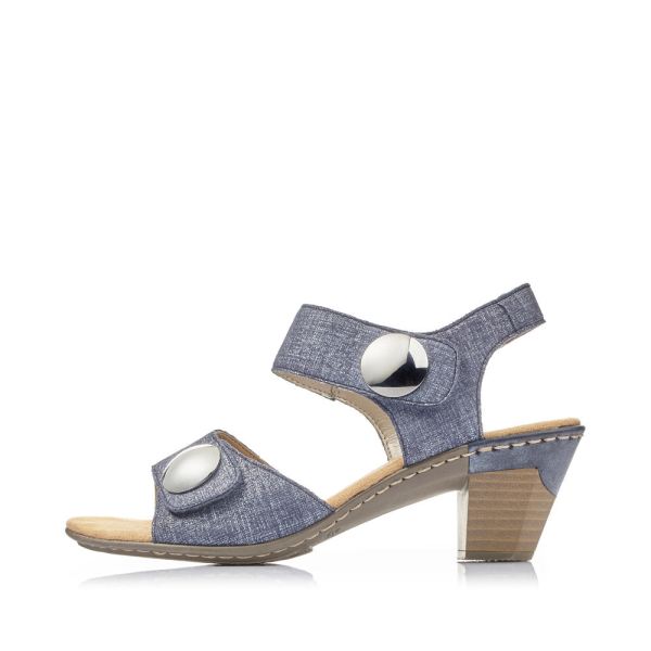 Rieker Women's sandals | Style 67369 Dress Sandal - Blue | Free Delivery