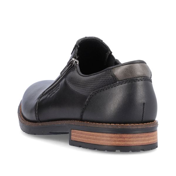 Rieker Men's shoes | Style 14661 Dress Zipper - Black | Free Delivery