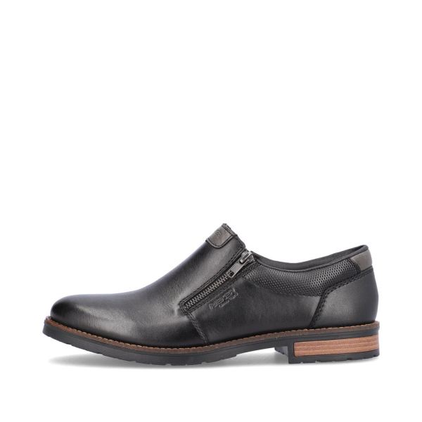 Rieker Men's shoes | Style 14661 Dress Zipper - Black | Free Delivery