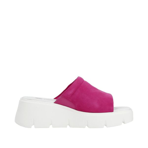 Rieker EVOLUTION Women's sandals | Style W1551 Casual Mule - Pink | Free Delivery