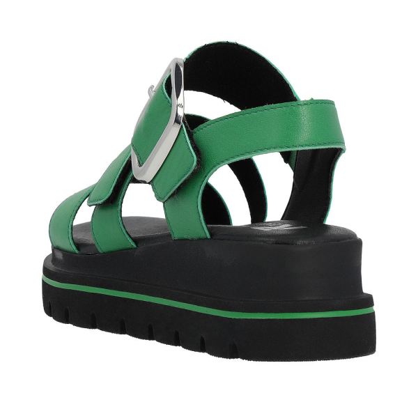 Rieker EVOLUTION Women's sandals | Style W1650 Casual Sandal - Green | Free Delivery