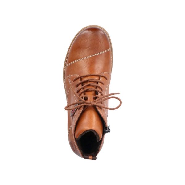 Rieker Synthetic Material Women's short boots| 73501 Ankle Boots - Brown | Free Delivery