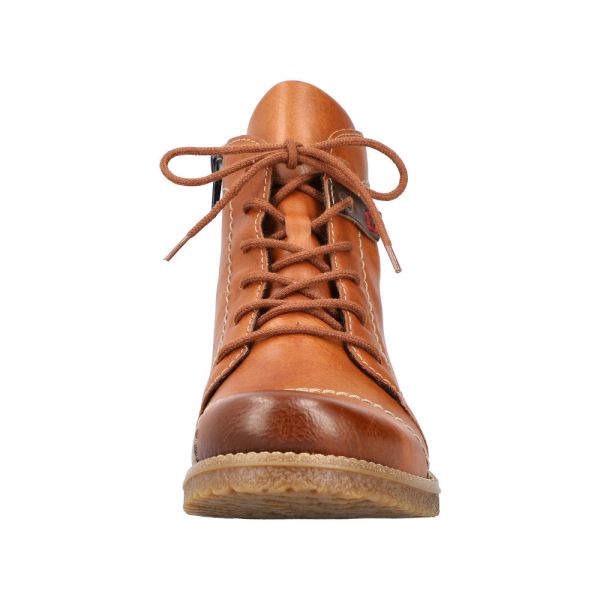 Rieker Synthetic Material Women's short boots| 73501 Ankle Boots - Brown | Free Delivery