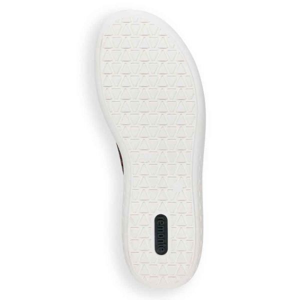 Remonte Women's sandals | Style D7750 Casual Mule - Black Combination | Free Delivery