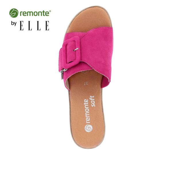 Remonte Women's sandals | Style D0N56 Dress Mule - Pink | Free Delivery