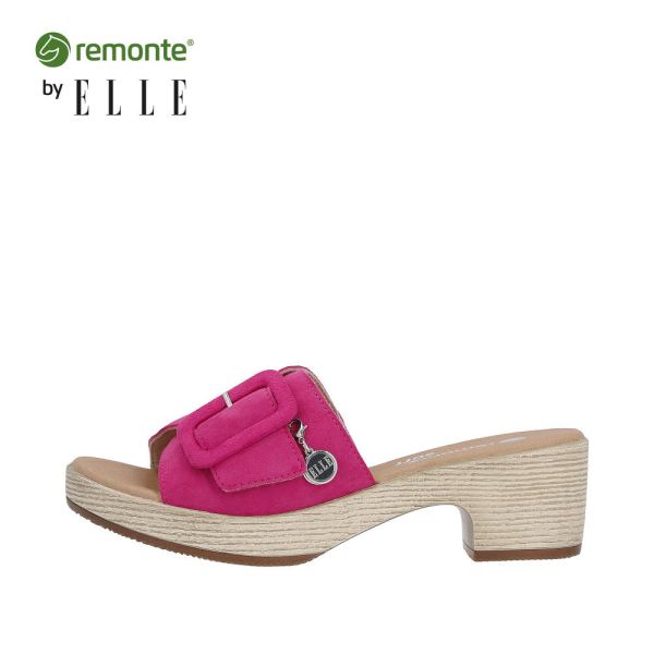 Remonte Women's sandals | Style D0N56 Dress Mule - Pink | Free Delivery