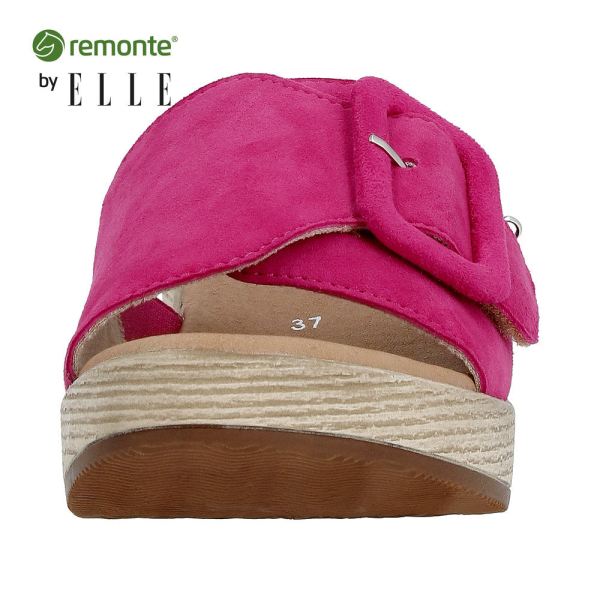 Remonte Women's sandals | Style D0N56 Dress Mule - Pink | Free Delivery