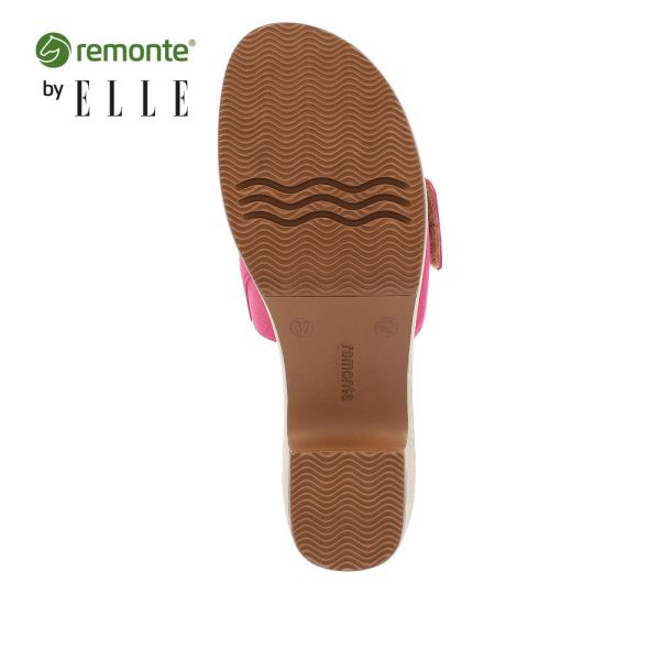 Remonte Women's sandals | Style D0N56 Dress Mule - Pink | Free Delivery