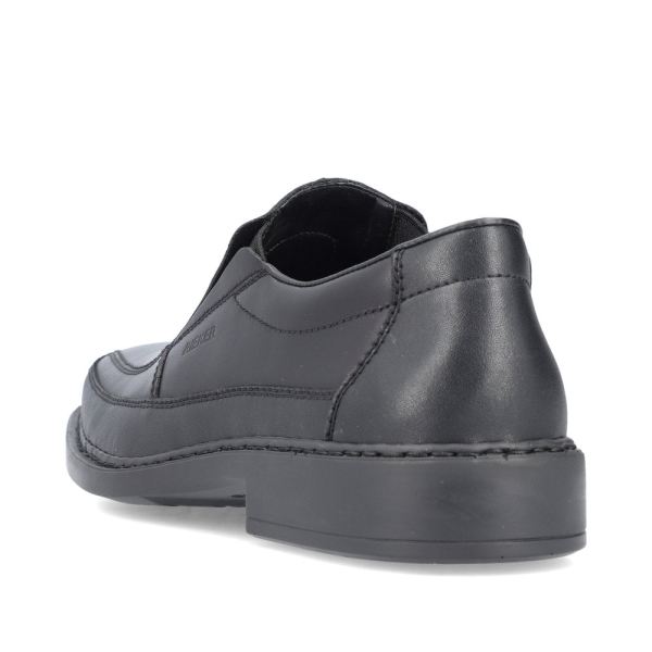 Rieker Men's shoes | Style B0873 Dress Slip-on - Black | Free Delivery