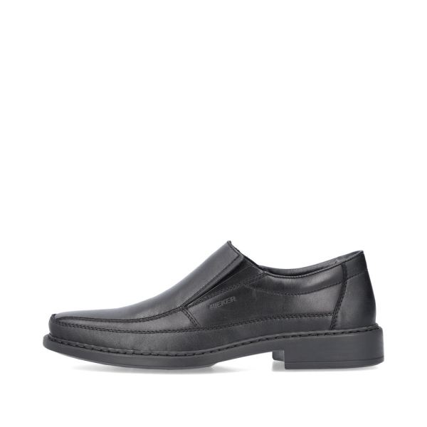 Rieker Men's shoes | Style B0873 Dress Slip-on - Black | Free Delivery