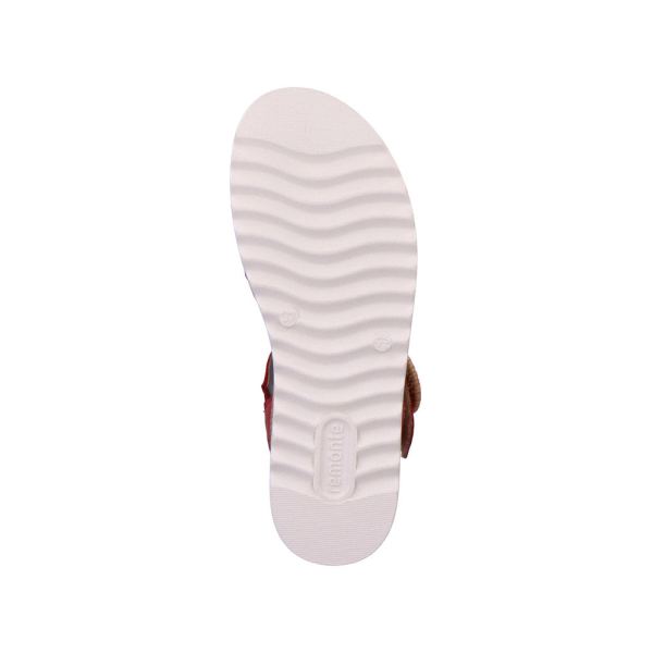 Remonte Women's sandals | Style D0Q52 Casual Sandal - Red | Free Delivery