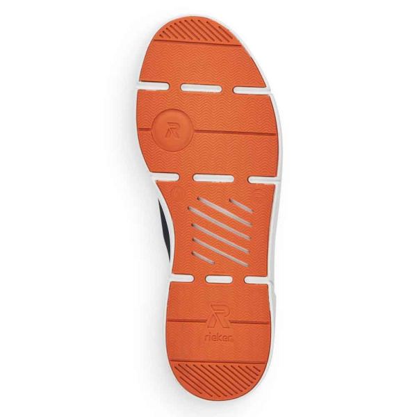 Rieker EVOLUTION Men's shoes | Style 07106 Athletic Slip-on - Blue | Free Delivery