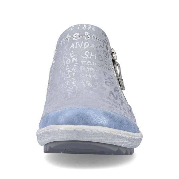 Remonte Women's shoes | Style R1428 Casual Zipper - Blue Combination | Free Delivery