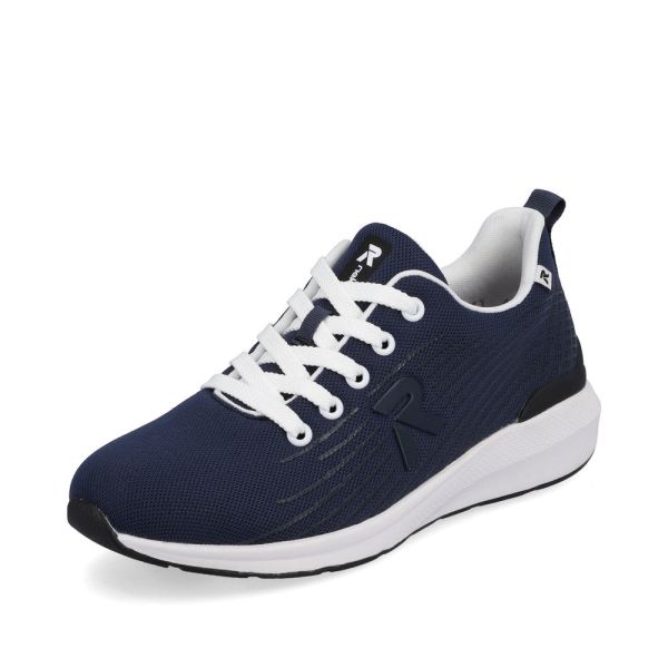 Rieker EVOLUTION Women's shoes | Style 40108 Athletic Lace-up - Blue | Free Delivery