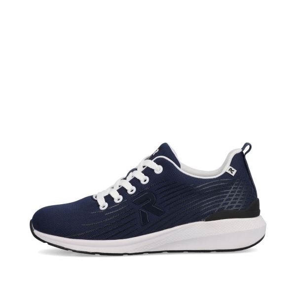 Rieker EVOLUTION Women's shoes | Style 40108 Athletic Lace-up - Blue | Free Delivery
