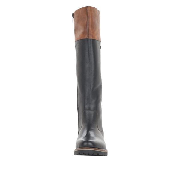 Remonte Leather Women's' Tall Boots| R6581 Tall Boots - Black Combination | Free Delivery