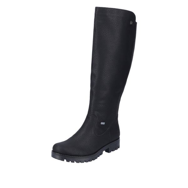Rieker Synthetic Material Women's' Tall Boots| 78554 Tall Boots - Black | Free Delivery