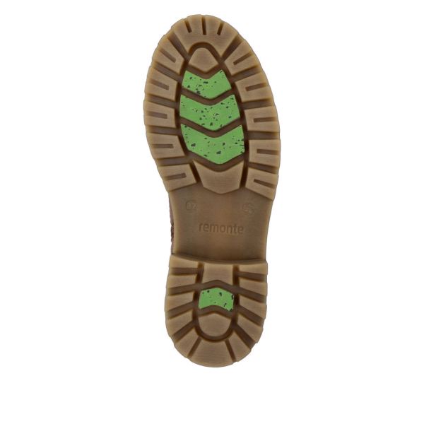 Remonte Leather Women's' Tall Boots| D0B76-24 Tall BootsFiber Grip - Brown Combination | Free Delivery