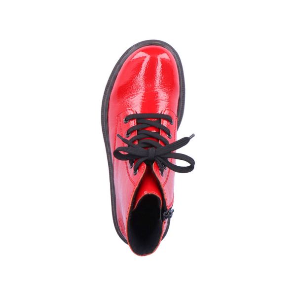 Rieker Synthetic leather Women's short boots | 78240 Ankle Boots - Red | Free Delivery
