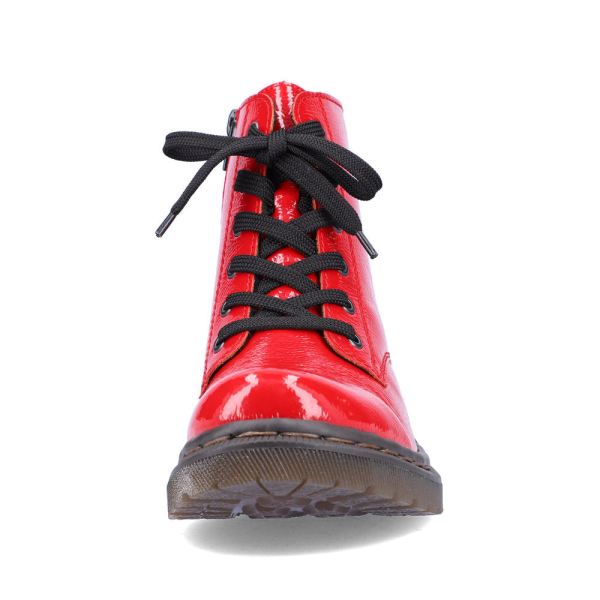 Rieker Synthetic leather Women's short boots | 78240 Ankle Boots - Red | Free Delivery
