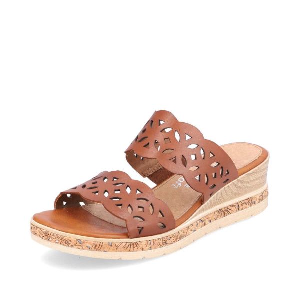 Remonte Women's sandals | Style D3065 Casual Mule - Brown | Free Delivery
