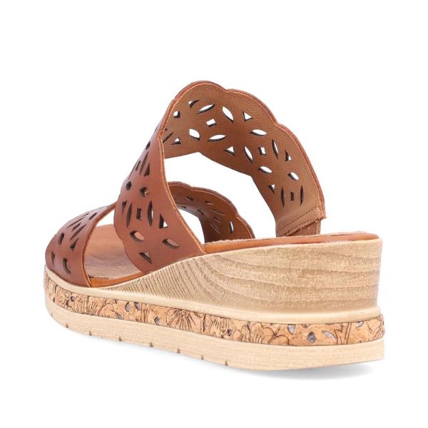 Remonte Women's sandals | Style D3065 Casual Mule - Brown | Free Delivery