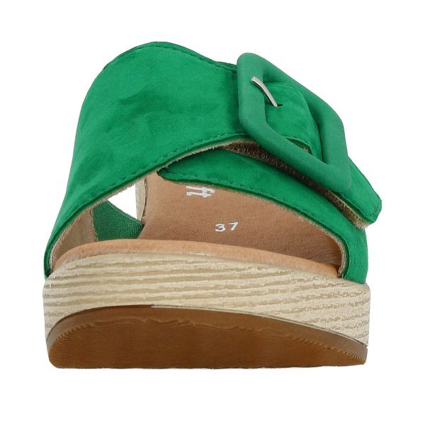 Remonte Women's sandals | Style D0N56 Dress Mule - Green | Free Delivery