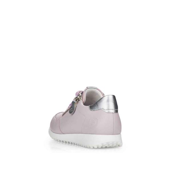 Remonte Women's shoes | Style D3101 Casual Lace-up with zip - Pink | Free Delivery