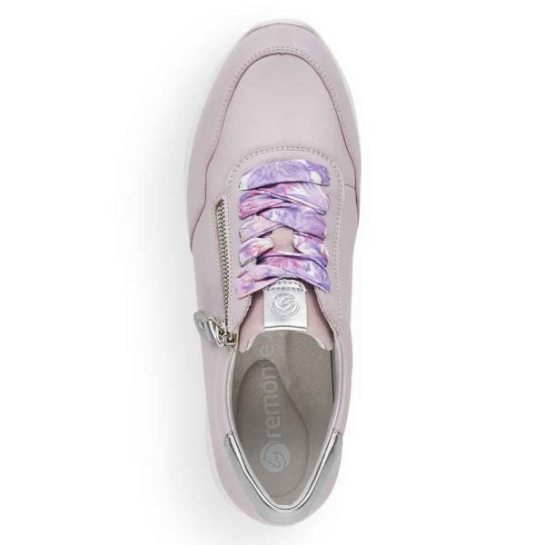 Remonte Women's shoes | Style D3101 Casual Lace-up with zip - Pink | Free Delivery