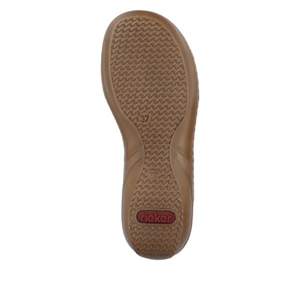 Rieker Women's sandals | Style 60885 Casual Mule - Red | Free Delivery