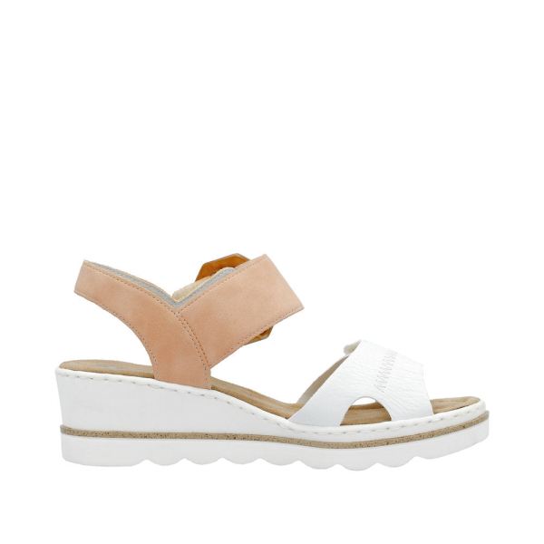 Rieker Women's sandals | Style 67476 Dress Sandal - Orange | Free Delivery