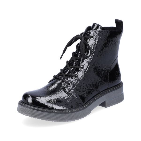 Rieker Synthetic leather Women's Short Boots| 72010-14 Ankle Boots - Black | Free Delivery