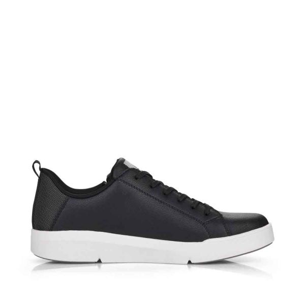 Rieker EVOLUTION Women's shoes | Style 41906 Athletic Lace-up with zip - Black | Free Delivery
