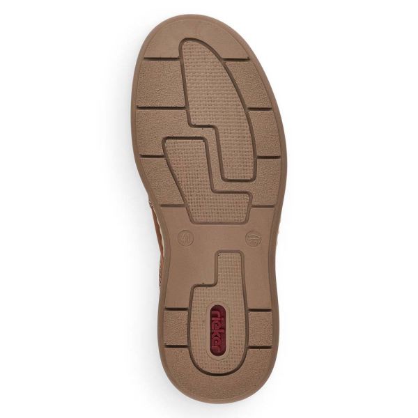 Rieker Men's shoes | Style 17371 Casual Slip-on - Brown | Free Delivery