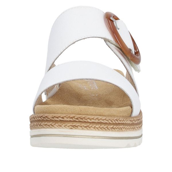 Remonte Women's sandals | Style D0Q51 Casual Mule - White | Free Delivery