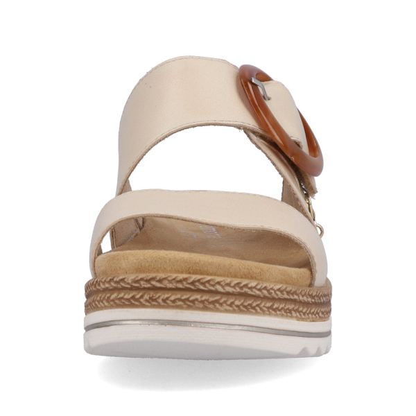 Remonte Women's sandals | Style D0Q51 Casual Mule - White Combination | Free Delivery