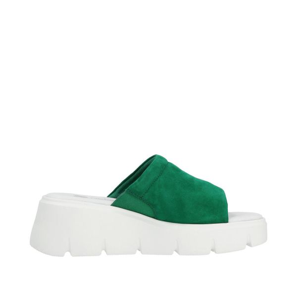 Rieker EVOLUTION Women's sandals | Style W1551 Casual Mule - Green | Free Delivery