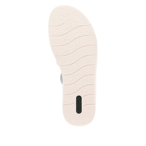 Remonte Women's sandals | Style D2073 Casual Sandal - White Combination | Free Delivery