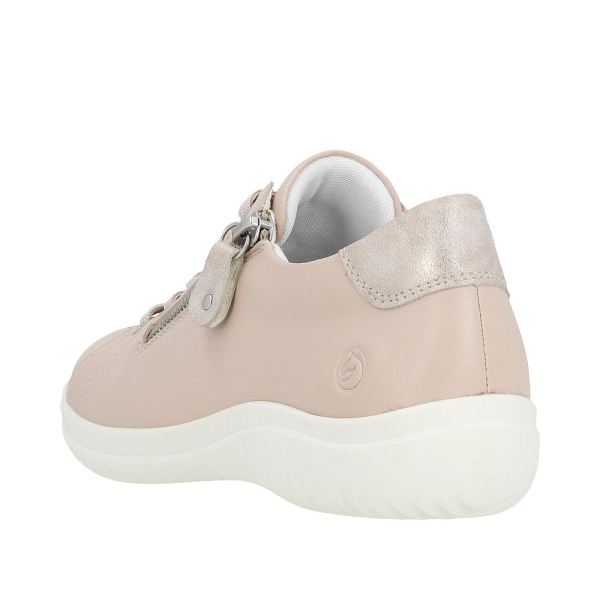 Remonte Women's shoes | Style D1E03 Athletic Lace-up with zip - Pink | Free Delivery