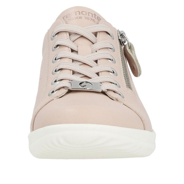 Remonte Women's shoes | Style D1E03 Athletic Lace-up with zip - Pink | Free Delivery