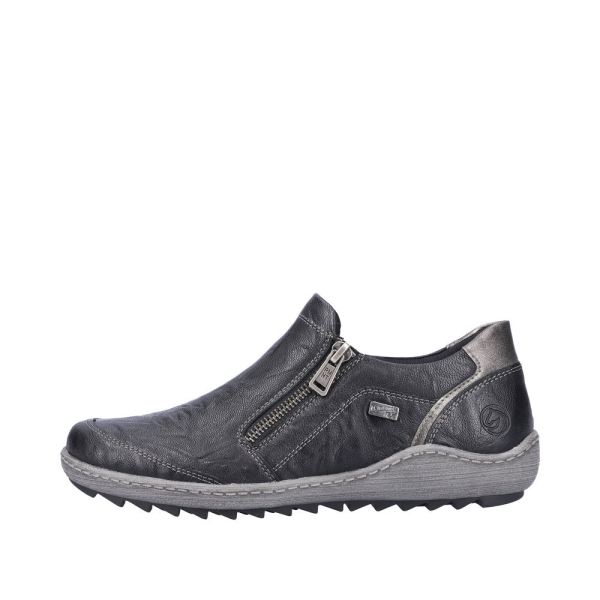 Remonte Women's shoes | Style R1428 Casual Zipper - Black | Free Delivery