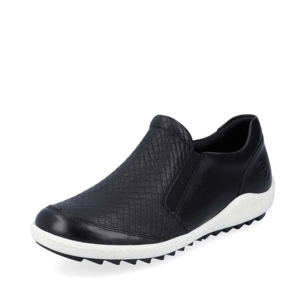Remonte Women's shoes | Style R1433 Casual Zipper - Black | Free Delivery