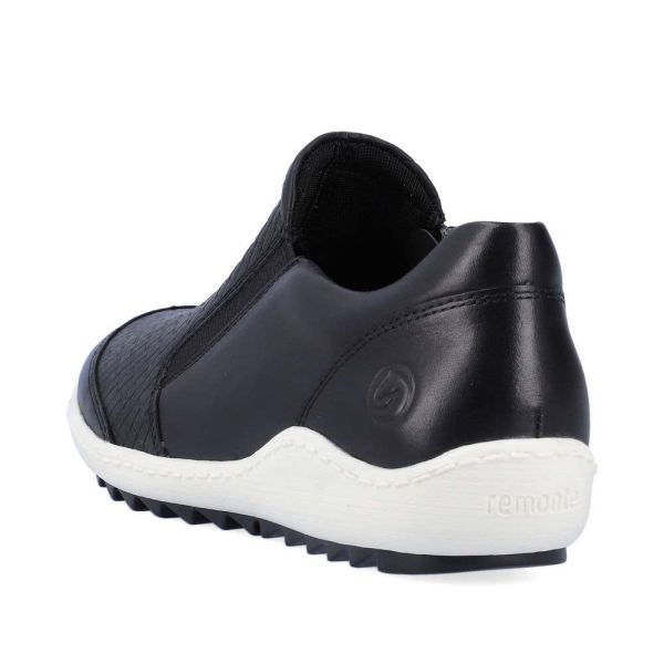 Remonte Women's shoes | Style R1433 Casual Zipper - Black | Free Delivery