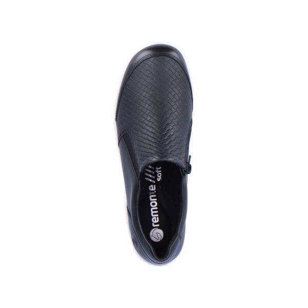 Remonte Women's shoes | Style R1433 Casual Zipper - Black | Free Delivery