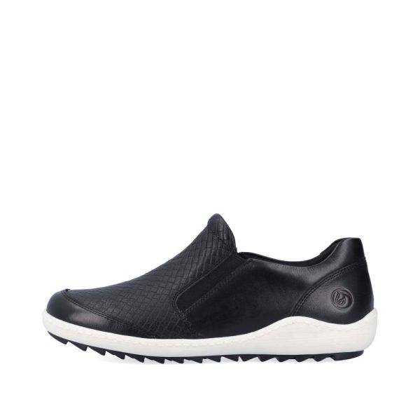 Remonte Women's shoes | Style R1433 Casual Zipper - Black | Free Delivery