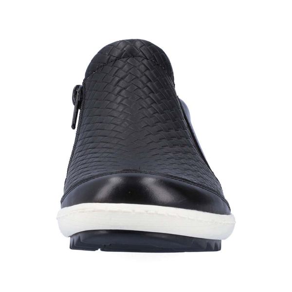 Remonte Women's shoes | Style R1433 Casual Zipper - Black | Free Delivery