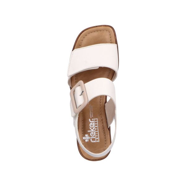 Rieker Women's sandals | Style 62663 Dress Sandal - Beige | Free Delivery